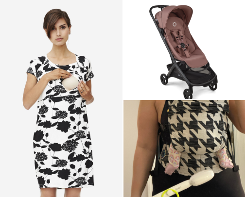 "The Urban Adventurer: Chic & Practical Gear for Modern Moms" cover photo collage