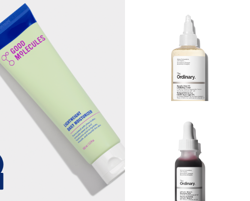 skin care cover photo collage