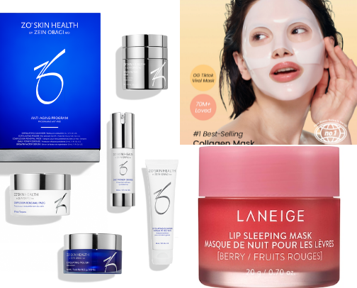 The Skincare and Makeup Shelf I Swear By cover photo collage