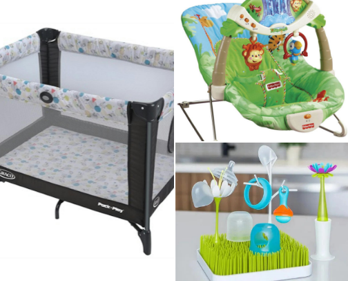 Baby and Child items for the house cover photo collage