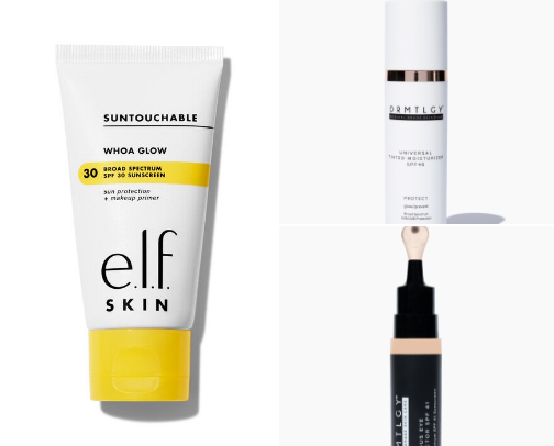 My 56 yr old skin loves these products 😍 cover photo collage