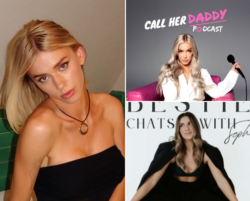 My Favorite Podcasts cover photo collage