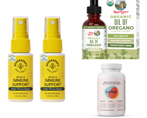 My Flu Season Immune-Boosting Routine cover photo collage