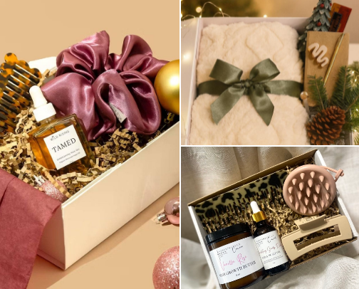 A Curly Girls Guide To Gift Giving cover photo collage