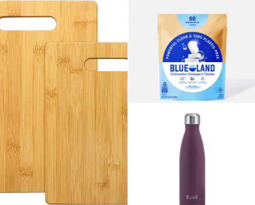 Plastic free alternatives cover photo collage
