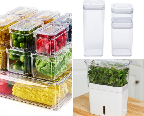 Cute, versatile Fridge organizers cover photo collage