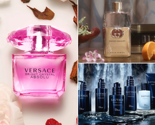 Perfumes that turn heads on the street 💎 cover photo collage