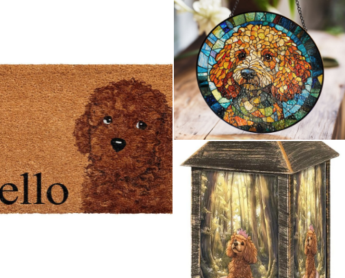 For Miniature Poodle Lovers cover photo collage