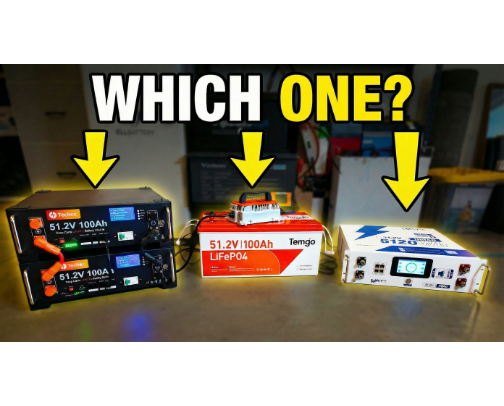 Golf Cart vs Server Rack Batteries --- My Answer Is... cover photo collage