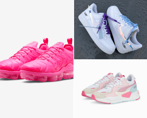 Sneakers cover photo collage