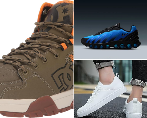 Shoes Galore 👟👢 cover photo collage