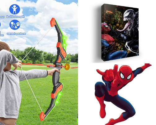 The ultimate Spider-Man themed bedroom makeover for my 7-year-old cover photo collage
