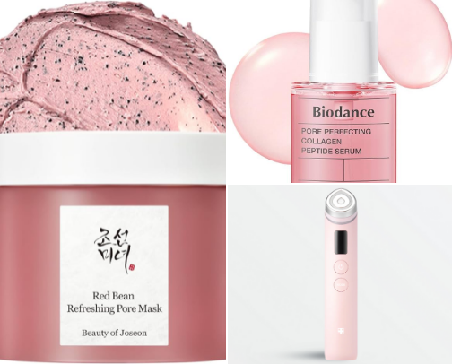 korean skincare must haves☁️ cover photo collage