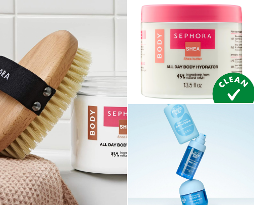 Must have bodycare essentials! cover photo collage