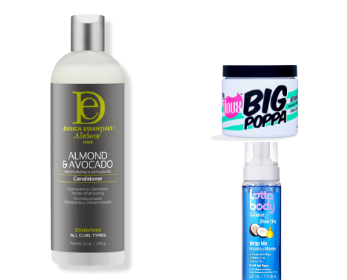 Curly Hair Care cover photo collage