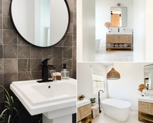 Luxury Home Upgrades Look For Less cover photo collage