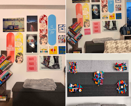 Fun pop art decor and gadgets! cover photo collage