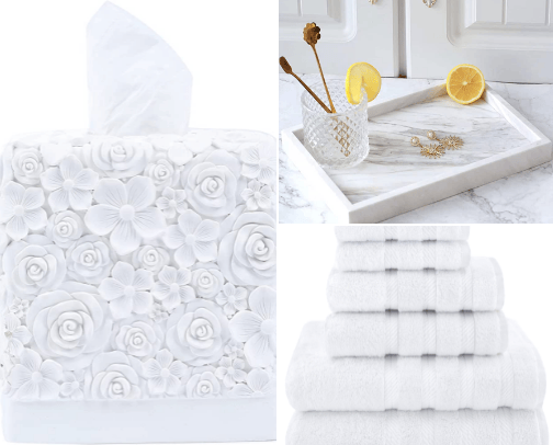 bathroom finds cover photo collage