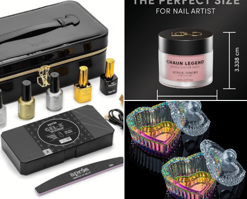 nails, nails, nails! 💅🏽 cover photo collage