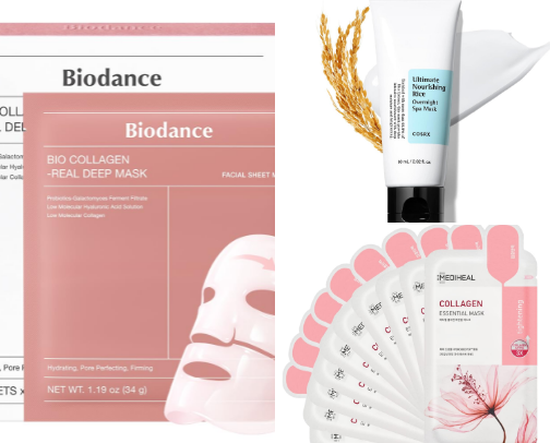 Simple Mask, Beautiful Glow cover photo collage