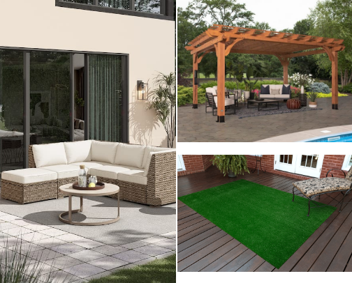 Yard goals cover photo collage