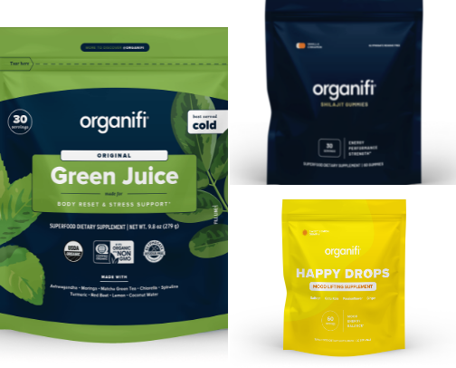 20% Off Organifi - Nutrition & Health Supplements cover photo collage
