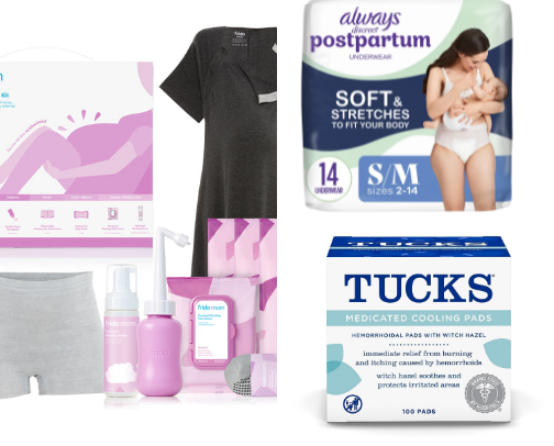 Postpartum Must Haves cover photo collage