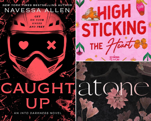 Romance books you’ll find on my shelf📚 cover photo collage