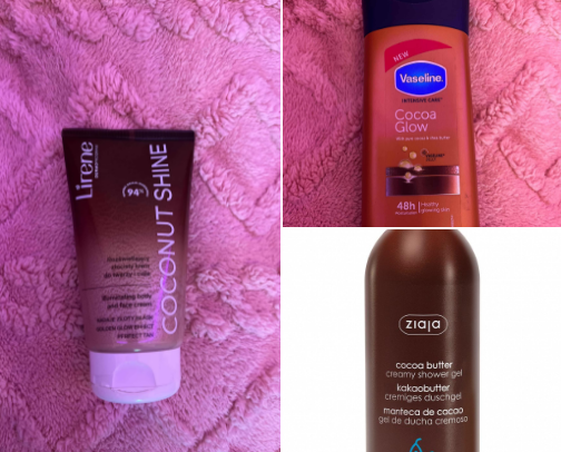 Glow & Care: Essential Body Favorites cover photo collage