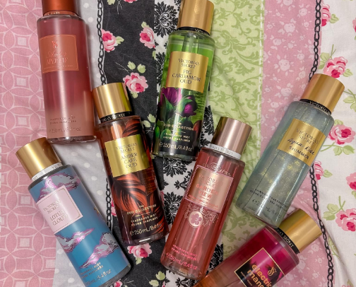body mist-urile mele preferate de la victoria’s secret 🤍 cover photo collage