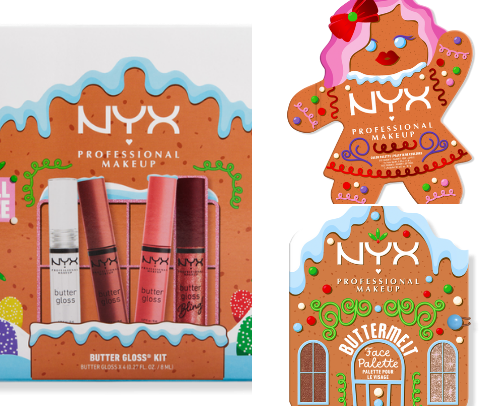 Must have Nyx Holiday Collection! Perfect makeup for your holiday festivities cover photo collage
