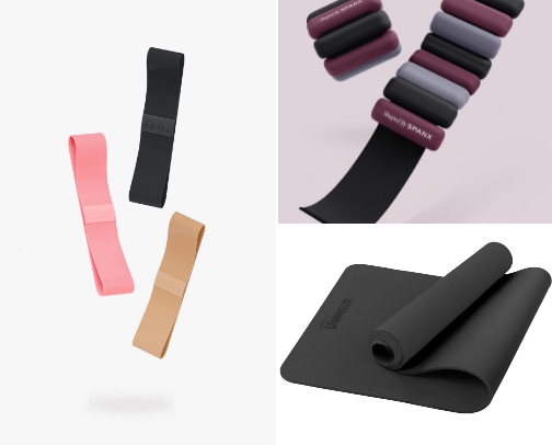 Workout gear cover photo collage