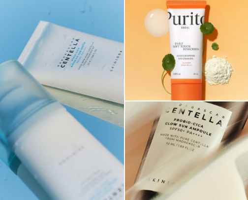 ☀️Lightweight, Non-Clogging Sunscreens for Everyday Wear cover photo collage