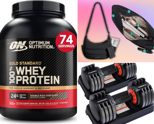 "Gym Girl Aesthetic Must-Haves 2026" cover photo collage