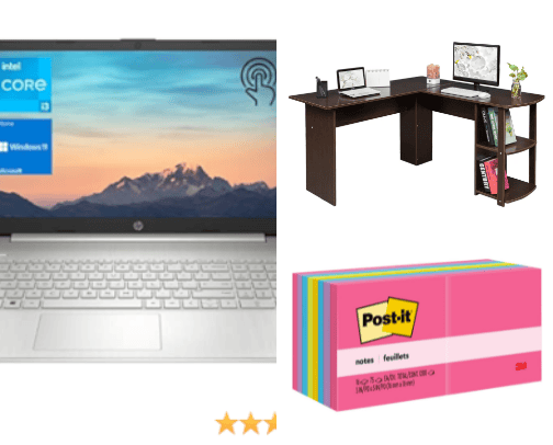 My home office must haves! cover photo collage