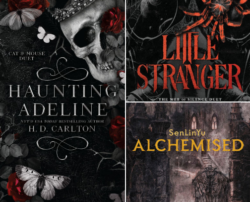 Dark Romance Books That Completely Consume You cover photo collage