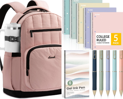 Classroom, College & School Essentials cover photo collage