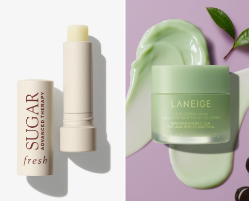 holy grail for chapped/cracked/dry lips👄 cover photo collage