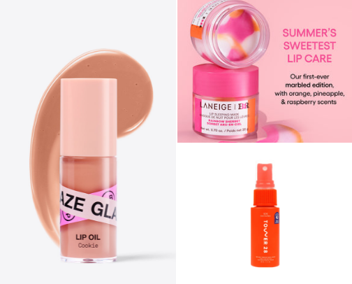 My favorite beauty recs cover photo collage