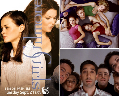 Throwback tv cover photo collage