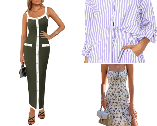 Amazon Fashion cover photo collage