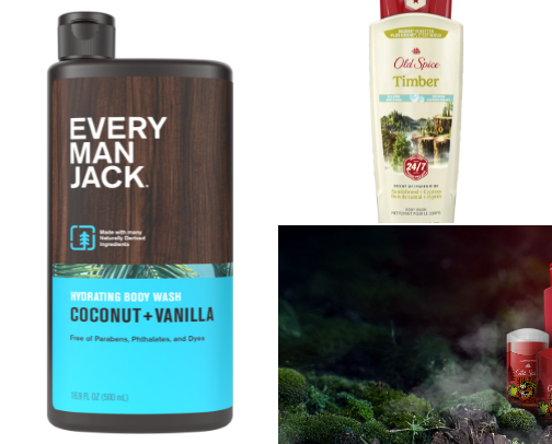 Men items cover photo collage