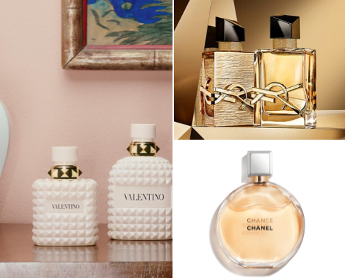 Some of my favorite fragrances 🌸 cover photo collage