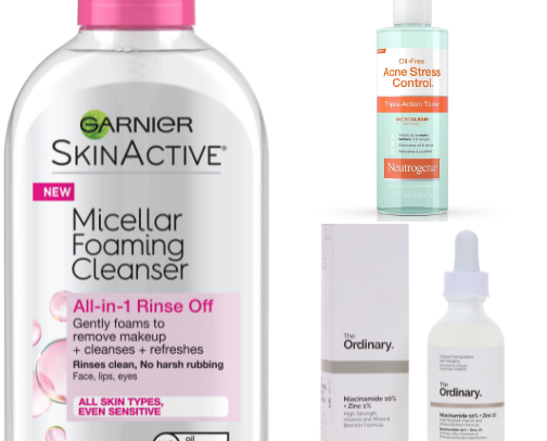 Best Skincare Routine for Oily Skin cover photo collage