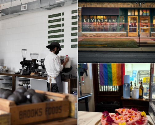 Cafes in Indianapolis cover photo collage