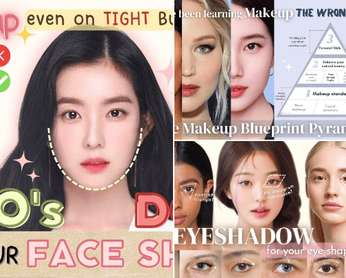 how to makeup cover photo collage