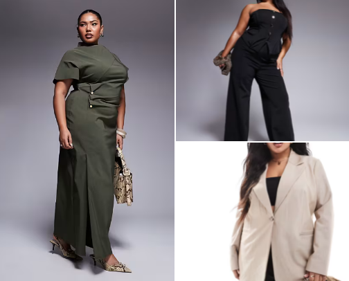 Cutest plus size clothes cover photo collage