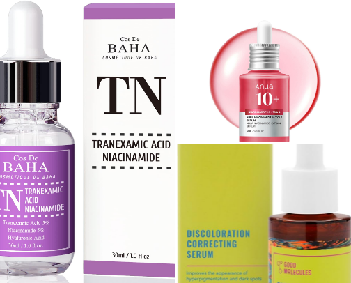 "Best Affordable Dark Spot Serums Effective as High-End Brands" cover photo collage