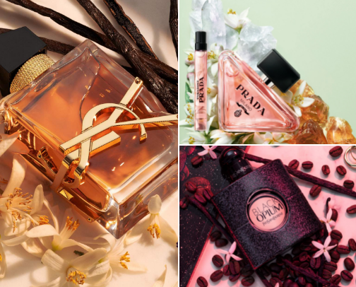 Perfumes cover photo collage