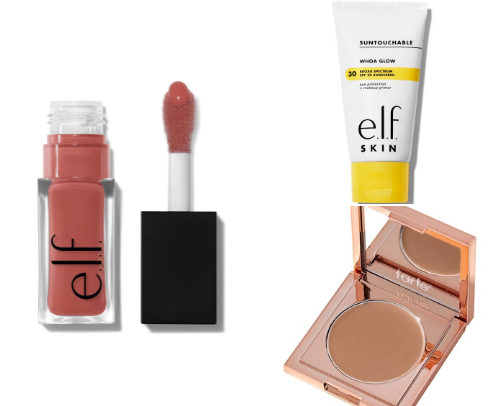 My Favorite Beauty Products (Glow-Up Makeup + Skincare Essentials)💄 cover photo collage